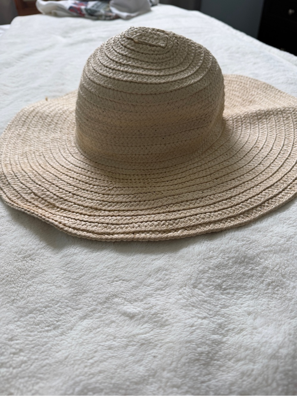 Floppy Straw Sun Hat - Women